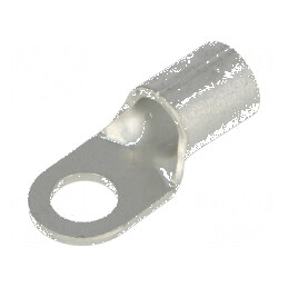 Vârf inelar M6 10-16mm² crimpat cablu neizolat cositorit | Electronic-mag.ro | Componente Electronice