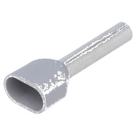 Vârf dublu de cupru 4mm² 18mm tub de capăt izolată cositorit | Electronic-mag.ro | Componente Electronice