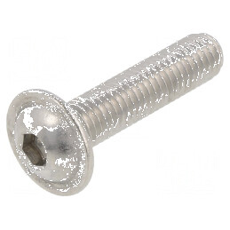 Şurub cu flanşă M8x35 Imbus HEX 5mm ISO 7380-F | Electronic-mag.ro | Componente Electronice