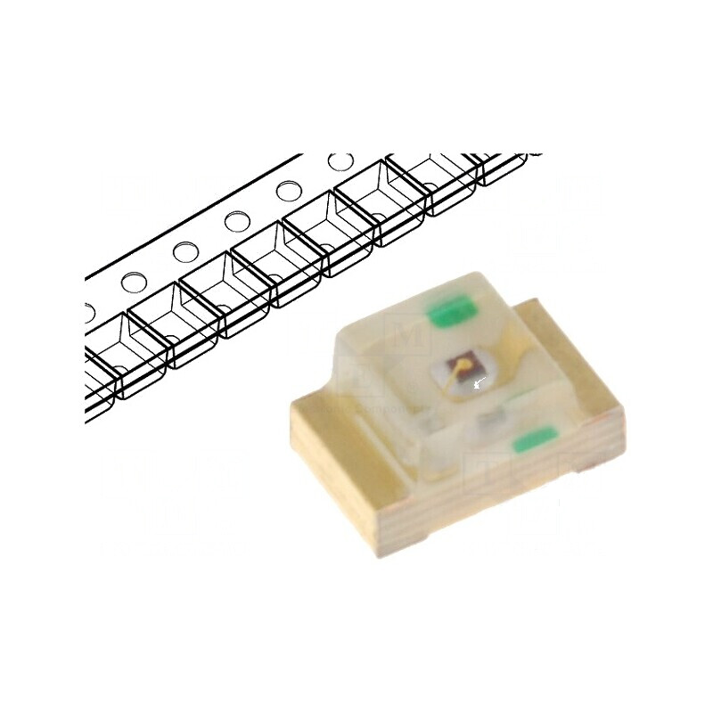 LED SMD 0805 Verde 18-70mcd 120° 20mA 568nm | Electronic-mag.ro | Componente Electronice LED SMD 0805 Verde 18-70mcd 120° 20mA 568nm | Electronic-mag.ro | Componente Electronice