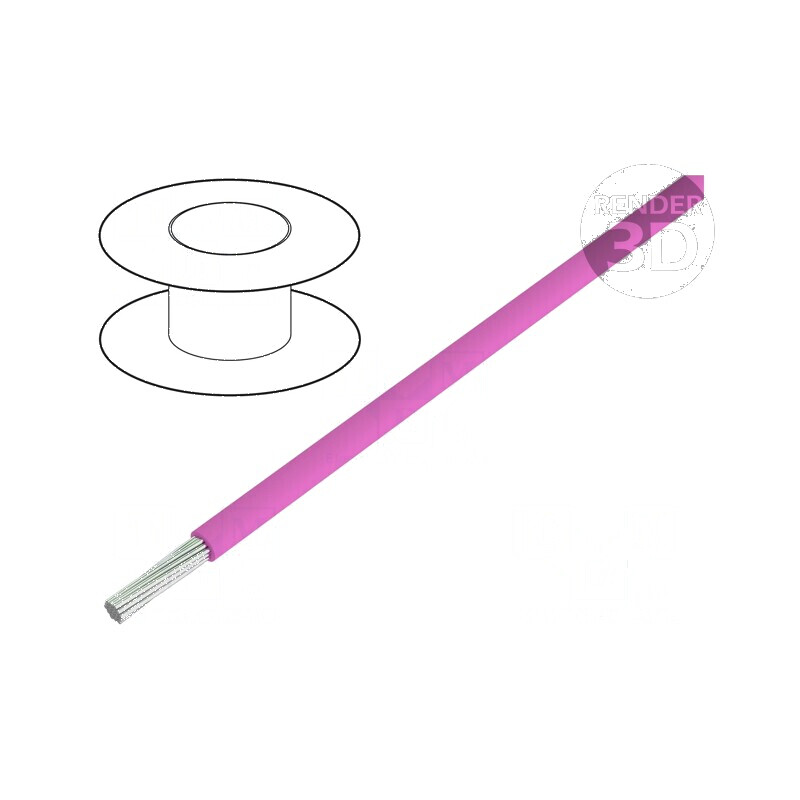 Cablu LiYv 0,14mm2 PVC roz 500V 100m Clasa 5 | Electronic-mag.ro | Componente Electronice Cablu LiYv 0,14mm2 PVC roz 500V 100m Clasa 5 | Electronic-mag.ro | Componente Electronice