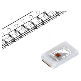 LED SMD 5730 Galben PLCC2 10-15lm 5,7x3x0,8mm 120° 150mA | Electronic-mag.ro | Componente Electronice