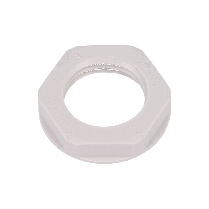 Piuliță M16 poliamidă UL94V-2 22mm gri deschis -20° până la 100°C | Electronic-mag.ro | Componente Electronice Piuliță M16 poliamidă UL94V-2 22mm gri deschis -20° până la 100°C | Electronic-mag.ro | Componente Electronice