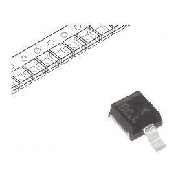 Diodă Schottky SMD 40V 1A POWERMITE bandă | Electronic-mag.ro | Componente Electronice