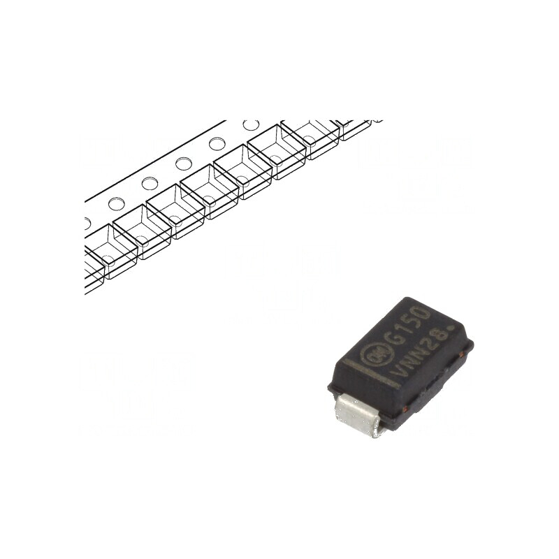 Diodă Zener 1,5W 150V SMD 1uA | Electronic-mag.ro | Componente Electronice Diodă Zener 1,5W 150V SMD 1uA | Electronic-mag.ro | Componente Electronice