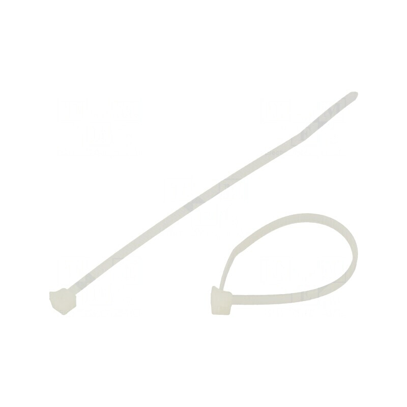Colier de strângere poliamidă L: 100mm W: 2,5mm 89N naturală | Electronic-mag.ro | Componente Electronice Colier de strângere poliamidă L: 100mm W: 2,5mm 89N naturală | Electronic-mag.ro | Componente Electronice