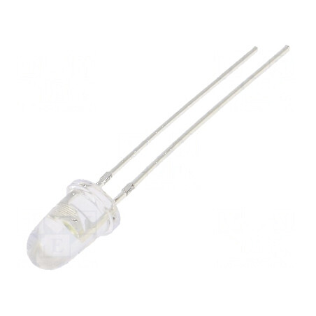 LED 5mm Alb Convex 60000-72000mcd 8° | Electronic-mag.ro | Componente Electronice