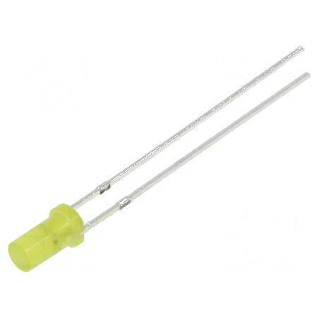 LED 3mm galben 150-220mcd 140° plat -30÷85°C | Electronic-mag.ro | Componente Electronice