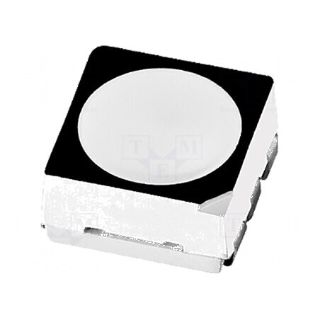 LED SMD 5050 RGB 5x5mm 20mA Lumină Roșie 850mcd | Electronic-mag.ro | Componente Electronice