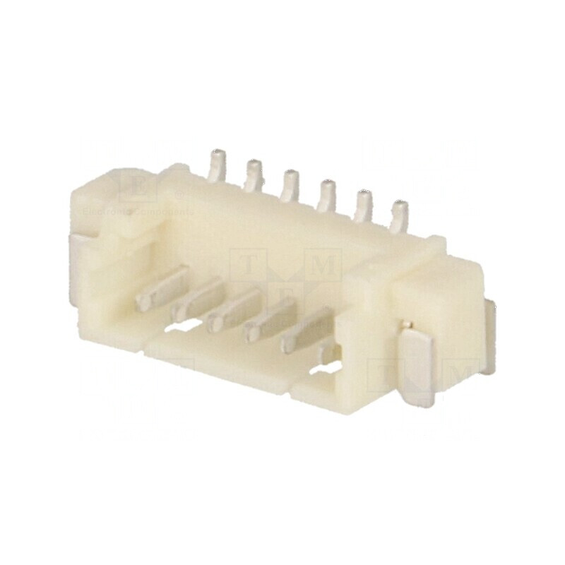 Conector cablu-placă soclu tată 1,25mm PIN 6 SMT 125V 1A | Electronic-mag.ro | Componente Electronice Conector cablu-placă soclu tată 1,25mm PIN 6 SMT 125V 1A | Electronic-mag.ro | Componente Electronice