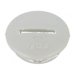 Capac protecție PG13,5 polistiren gri deschis 6,5mm | Electronic-mag.ro | Componente Electronice