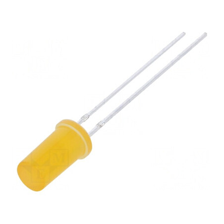 LED 4,8mm portocalie 500-750mcd 180° plat | Electronic-mag.ro | Componente Electronice