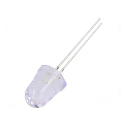 LED 10mm Albastru 8° Convex 2 102mW | Electronic-mag.ro | Componente Electronice