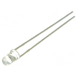 LED 3mm galben-verde 500-750mcd 30° convex | Electronic-mag.ro | Componente Electronice