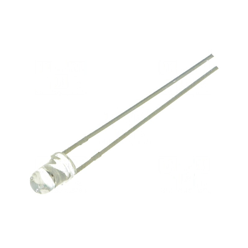 LED 3mm galben-verde 500-750mcd 30° convex | Electronic-mag.ro | Componente Electronice