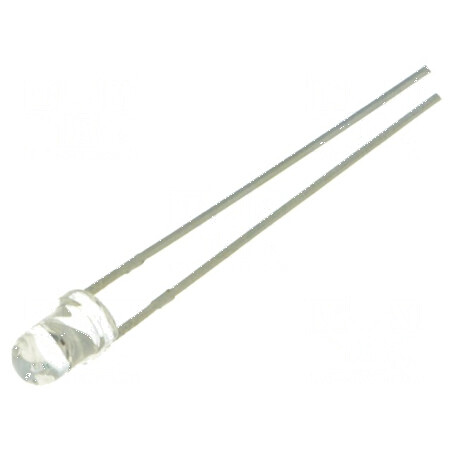 LED 3mm galben-verde 500-750mcd 30° convex | Electronic-mag.ro | Componente Electronice