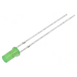 LED 3mm galben-verde 68-100mcd 140° plat 78mW | Electronic-mag.ro | Componente Electronice