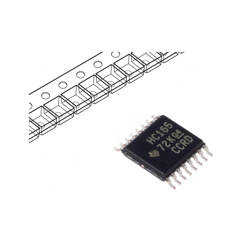 IC digital 8bit asincron ieșire serie intrare paralelă SMD | Electronic-mag.ro | Componente Electronice