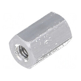 Piuliță distanțieră filetată 8mm M2,5 hexagonală | Electronic-mag.ro | Componente Electronice