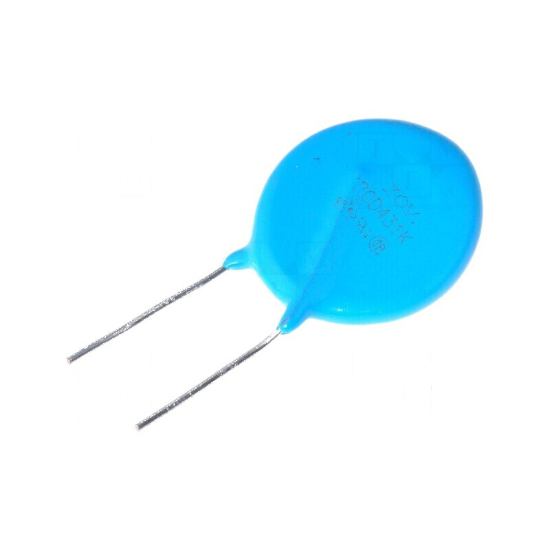 Varistor oxid de metal THT 275VAC 350VDC 430V ±10% 6,5kA | Electronic-mag.ro | Componente Electronice
