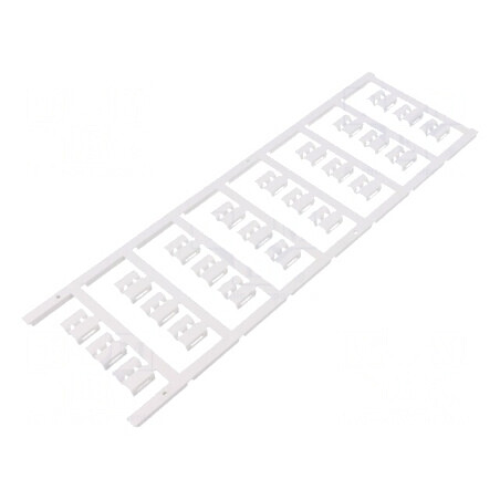 Markere poliamidă 66 albă 3-5mm -40÷100°C clichet SFC H: 12mm | Electronic-mag.ro | Componente Electronice