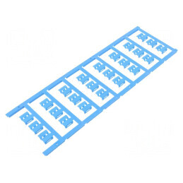 Markere poliamidă 66 3÷5mm albastră -40÷100°C clichet SFC | Electronic-mag.ro | Componente Electronice