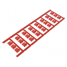 Markere poliamidă 66 roşie 3÷5mm -40÷100°C clichet SFC | Electronic-mag.ro | Componente Electronice