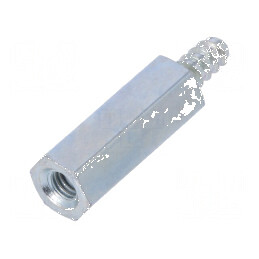 Piuliță distanțieră filetată 15mm M3 hexagonală | Electronic-mag.ro | Componente Electronice