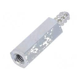 Piuliță distanțieră filetată M3 15mm hexagonală | Electronic-mag.ro | Componente Electronice