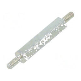 Piuliță distanțieră filetată 18mm M2 hexagonală | Electronic-mag.ro | Componente Electronice