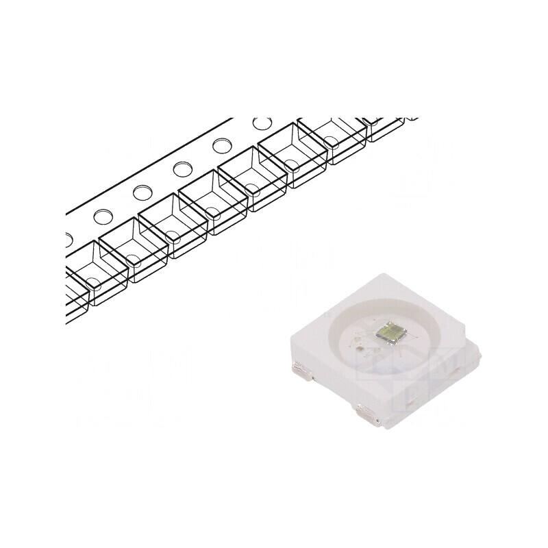 LED SMD 5050 RGB Programabil DMX 512 5x5x1,6mm PLCC4 | Electronic-mag.ro | Componente Electronice LED SMD 5050 RGB Programabil DMX 512 5x5x1,6mm PLCC4 | Electronic-mag.ro | Componente Electronice