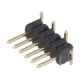 Conector şir pini tată 6 pini verticale 1,27mm | Electronic-mag.ro | Componente Electronice