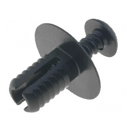 Diblu poliamidă 14mm lungime 8mm diametru negru | Electronic-mag.ro | Componente Electronice