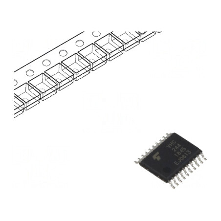 Buffer digital non-inversor IC C²MOS 8 canale | Electronic-mag.ro | Componente Electronice