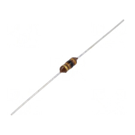 Inductor ferită THT 100uH 370mA Ø4x9,2mm ±5% 5MHz Q: 70 | Electronic-mag.ro | Componente Electronice