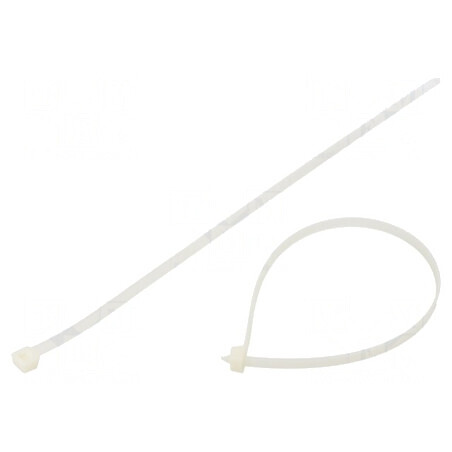 Colier de strângere poliamidă 800N L: 430mm W: 9mm naturală | Electronic-mag.ro | Componente Electronice