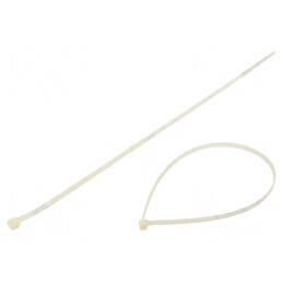 Colier strângere poliamidă 540mm 7,6mm 550N naturală | Electronic-mag.ro | Componente Electronice
