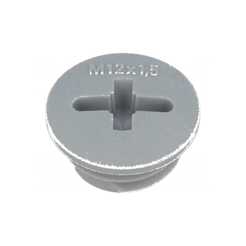 Capac protecție M12 1,5 IP54 poliamidă gri închis 6mm | Electronic-mag.ro | Componente Electronice Capac protecție M12 1,5 IP54 poliamidă gri închis 6mm | Electronic-mag.ro | Componente Electronice