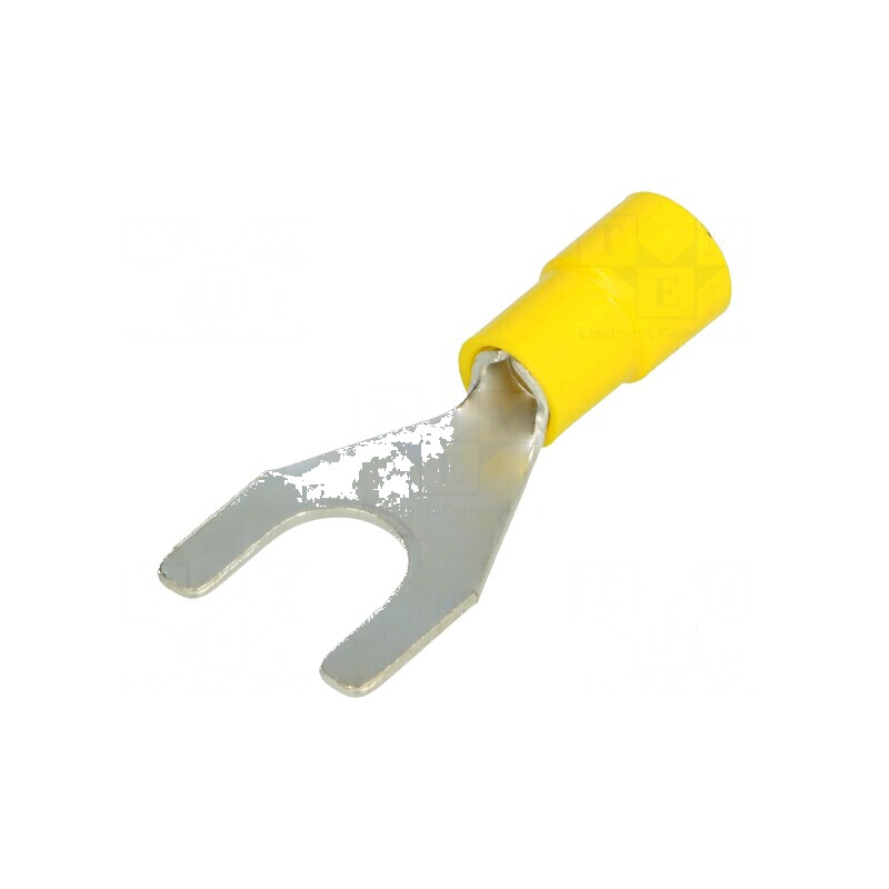 Furcă M8 Ø 8,2mm pentru cablu cupru izolat 4÷6mm2 | Electronic-mag.ro | Componente Electronice Furcă M8 Ø 8,2mm pentru cablu cupru izolat 4÷6mm2 | Electronic-mag.ro | Componente Electronice