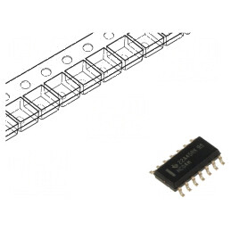 IC digital NOT CH: 6 CMOS SMD SO14 2-6VDC HC | Electronic-mag.ro | Componente Electronice