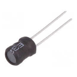 Inductor THT 100uH 800mA ±10% Ø6,5x8,5mm verticale | Electronic-mag.ro | Componente Electronice