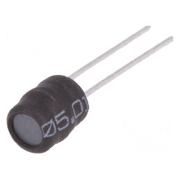 Inductor THT 1mH 250mA ±10% Ø6,5x8,5mm vertical | Electronic-mag.ro | Componente Electronice
