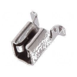 Terminal plat 6,4mm dublu mamă SMT alamă 0,5-0,8mm | Electronic-mag.ro | Componente Electronice