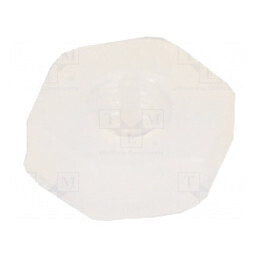 Piuliță hexagonală M2.5 din poliamidă 5mm 0.45 | Electronic-mag.ro | Componente Electronice