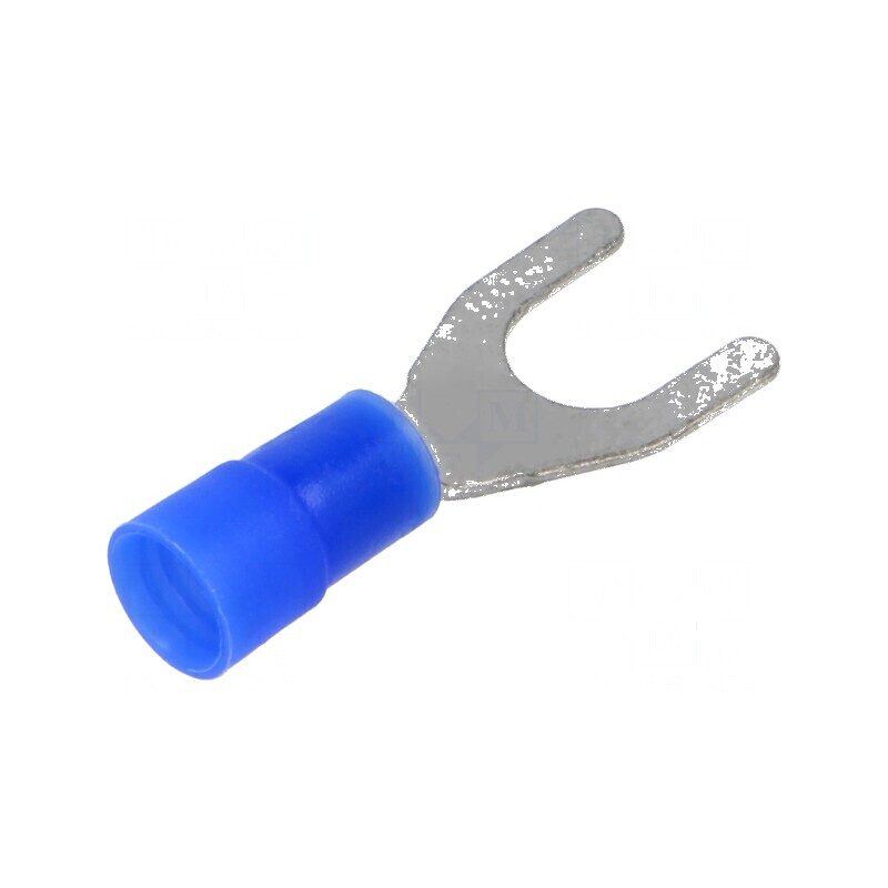 Vârf furcă M6 1.5-2.5mm² crimpat pe cablu izolată cositorit | Electronic-mag.ro | Componente Electronice Vârf furcă M6 1.5-2.5mm² crimpat pe cablu izolată cositorit | Electronic-mag.ro | Componente Electronice