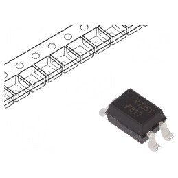 Optocuplor SMD 5kV 1 Canal 80-160% CTR tranzistori | Electronic-mag.ro | Componente Electronice