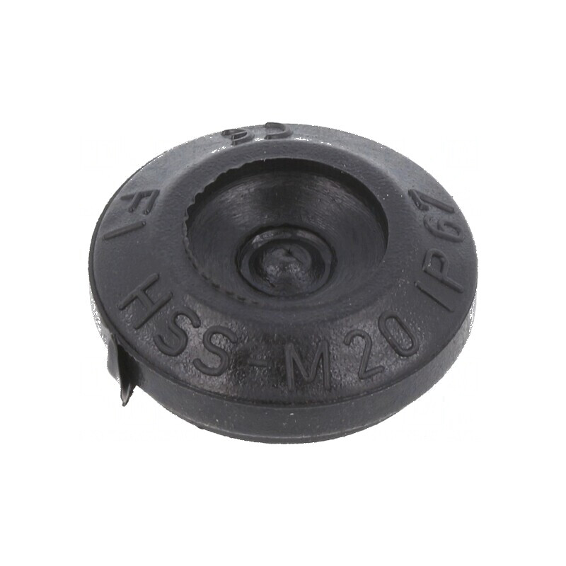 Manșon elastomer termoplastic TPE negru 20mm | Electronic-mag.ro | Componente Electronice
