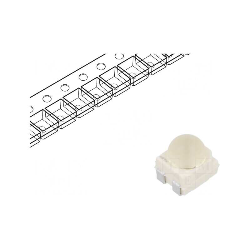 LED SMD PLCC4 roșie 710-2800mcd 3x3,4x3,5mm 60° 50mA | Electronic-mag.ro | Componente Electronice LED SMD PLCC4 roșie 710-2800mcd 3x3,4x3,5mm 60° 50mA | Electronic-mag.ro | Componente Electronice