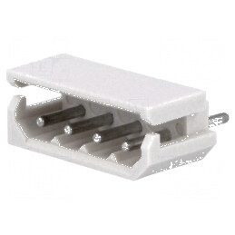 Conector cablu-placă soclu tată Mini-SPOX 2,5mm 4 PIN THT 3A | Electronic-mag.ro | Componente Electronice