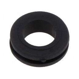 Manșon negru Øorif.mont 10,9mm Øorif 8mm -40÷135°C UL94HB | Electronic-mag.ro | Componente Electronice